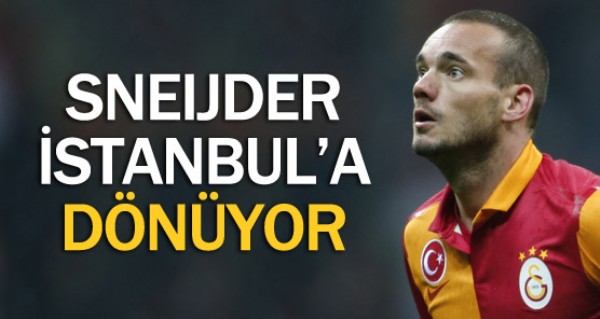 Sneijder, stanbul'a dnyor